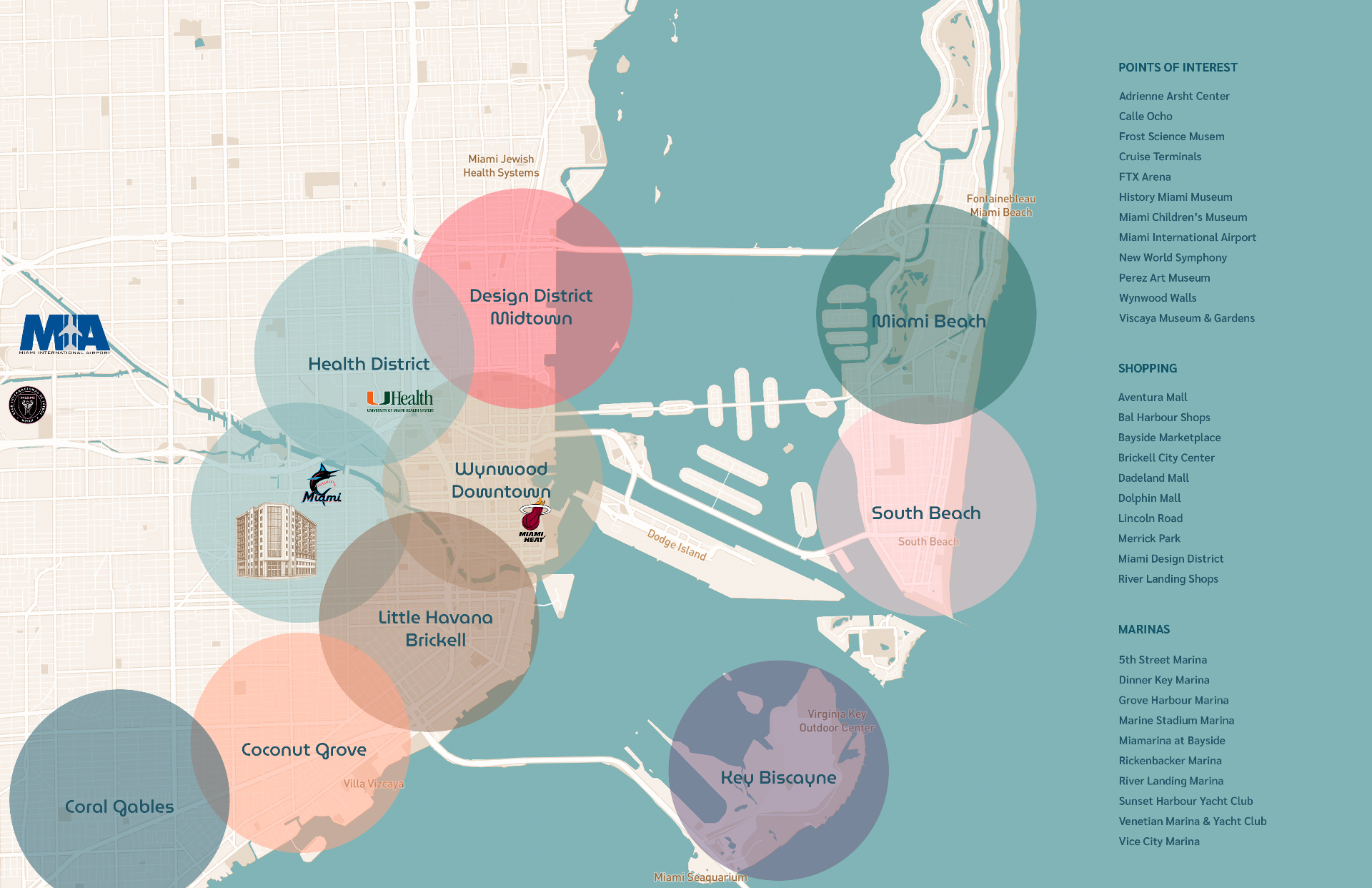 Centralis — mapa de ubicación en Miami